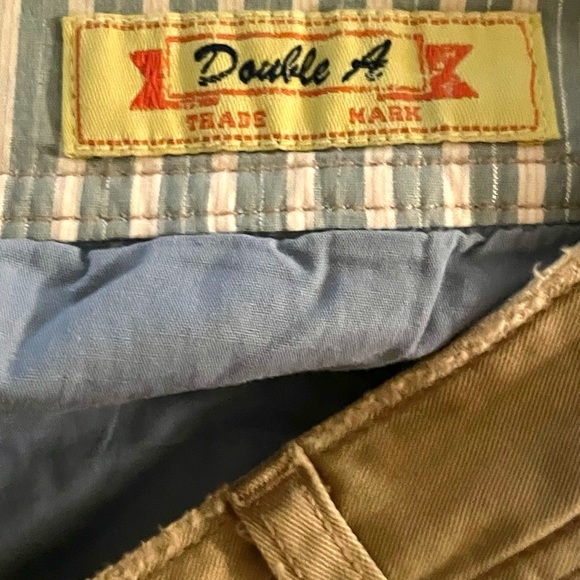 Double A tan khaki capri pant - Picture 3 of 3